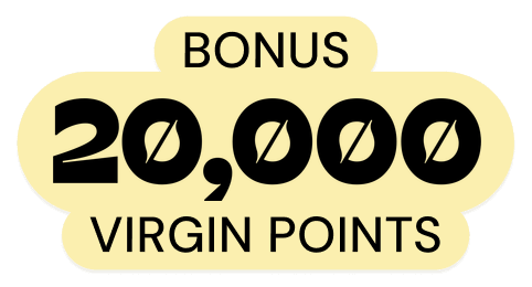 Bonus 20,000 Virgin Points
